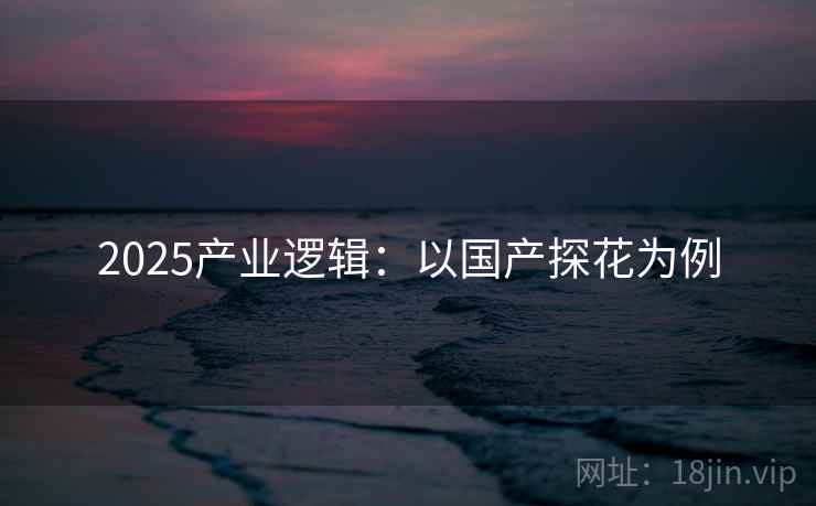 2025产业逻辑：以国产探花为例