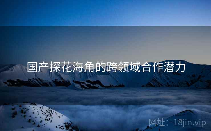国产探花海角的跨领域合作潜力