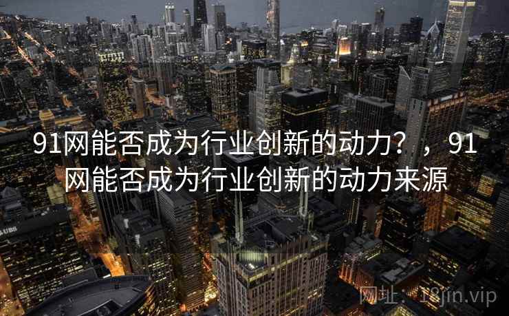91网能否成为行业创新的动力？，91网能否成为行业创新的动力来源