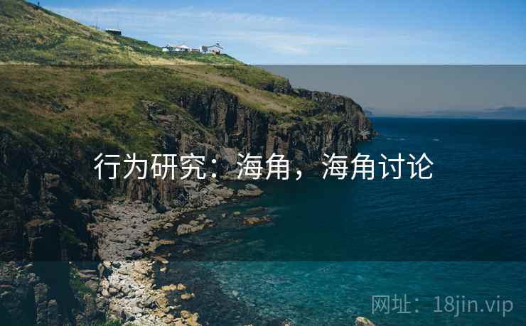 行为研究:海角,海角讨论 行为研究:海角,海角讨论
